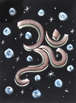 Hand Painted OM (AUM) Hand Painted OM (AUM)
