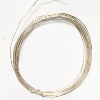 Copper wire with silver polish Copper wire with silver polish