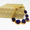 Gemstone Throat Chakra Bracelet