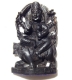Goddess Durga Statue Durga Ebony Wood Murti