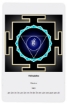 Vishuddha chakra yantra On Pocket Card